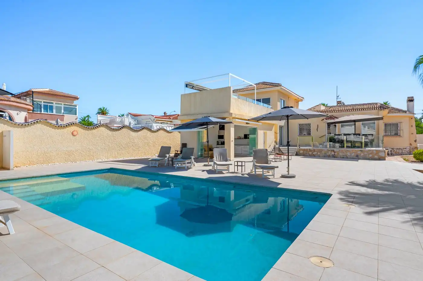Piscina de Casa o chalet en venta en Rojales con Calefacción, Jardín privado y Terraza