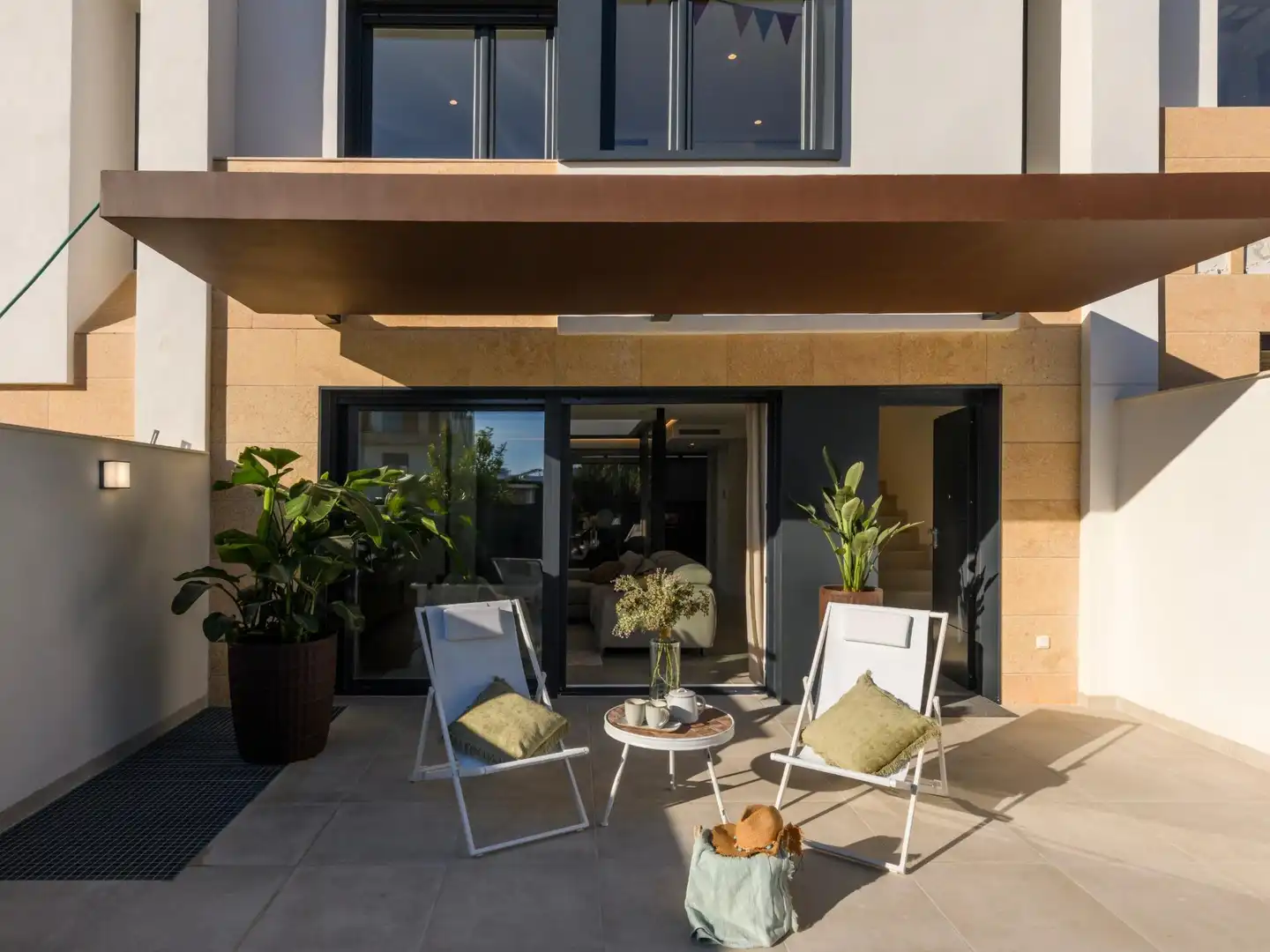 Terrassa de Casa o xalet en venda en Murcia amb Aire condicionat, Jardí privat i Terrassa