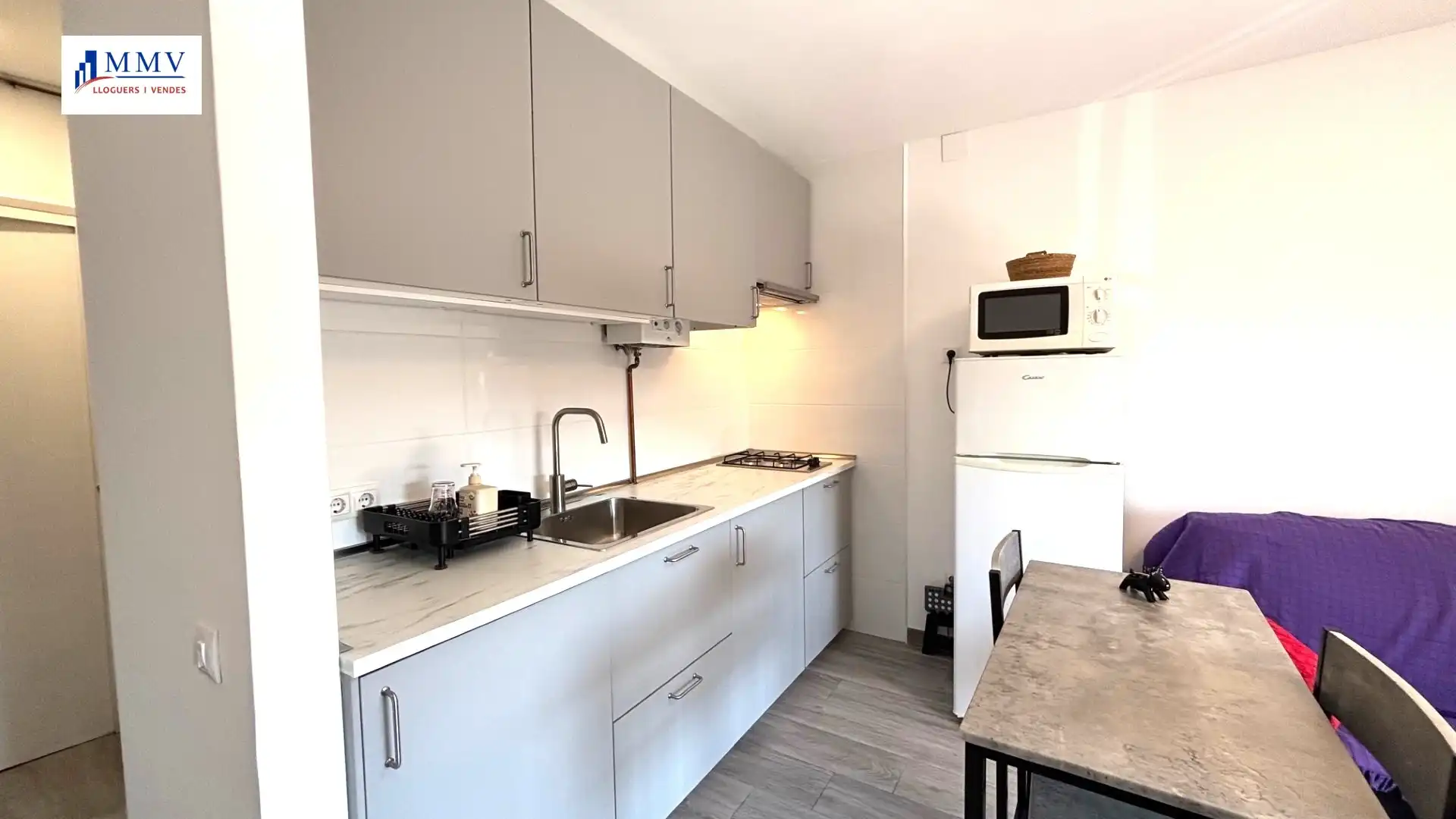 Cuina de Apartament en venda en Lloret de Mar amb Terrassa, Moblat i Rentadora