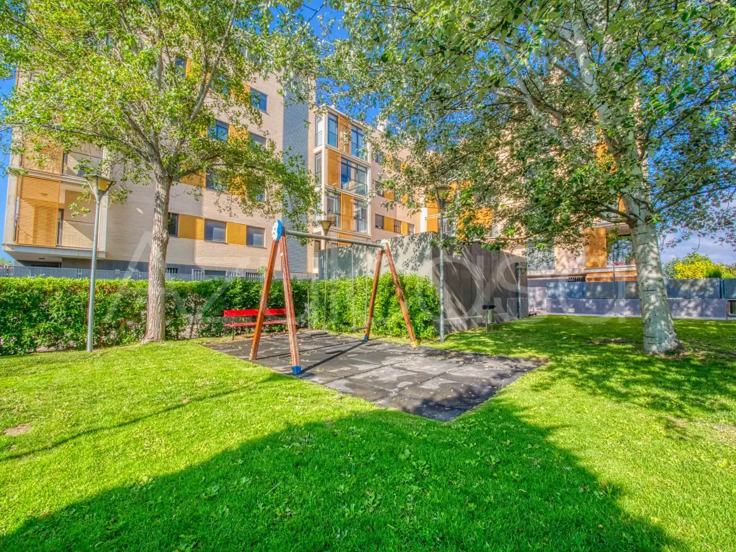 Außenansicht von Wohnung zum Verkauf in El Campello mit Klimaanlage, Privatgarten und Parkett