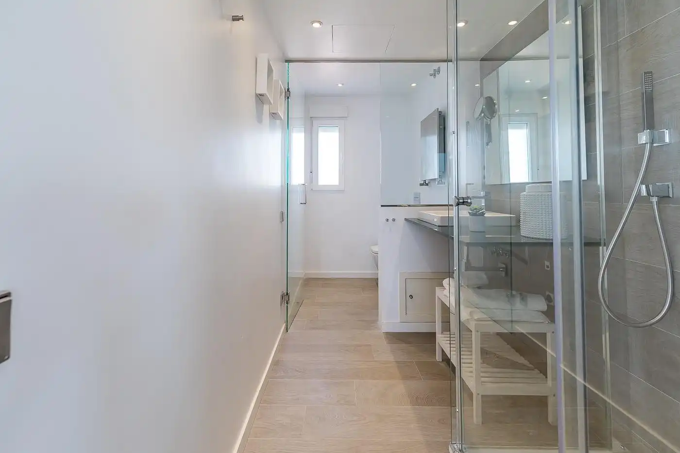 Baño de Piso de alquiler en Madrid con Aire acondicionado, Calefacción y Terraza