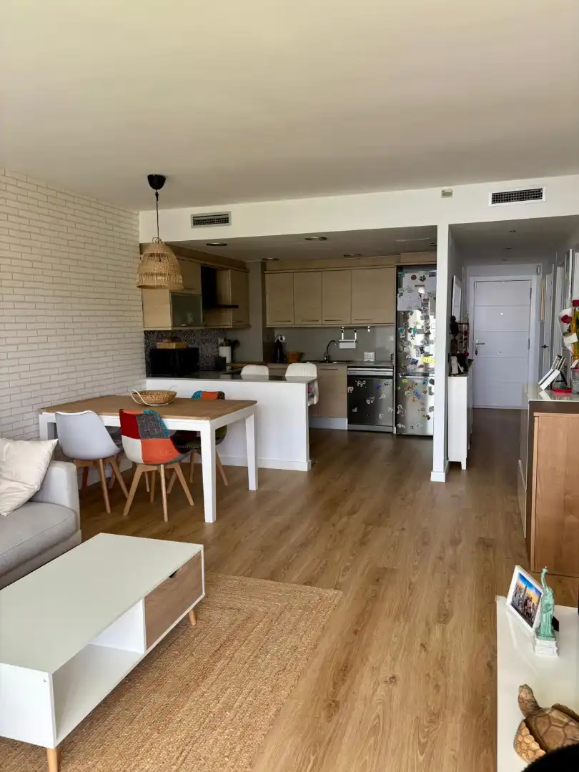 Kitchen of Flat for sale in Montgat  with Air Conditioner, Heating and Private garden