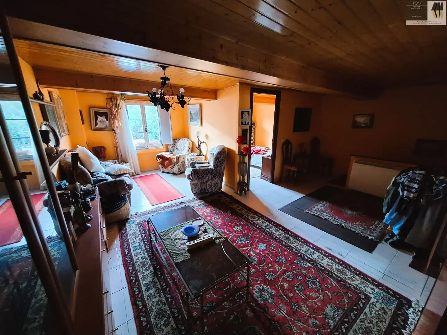 Sala d'estar de Casa o xalet en venda en Bergondo