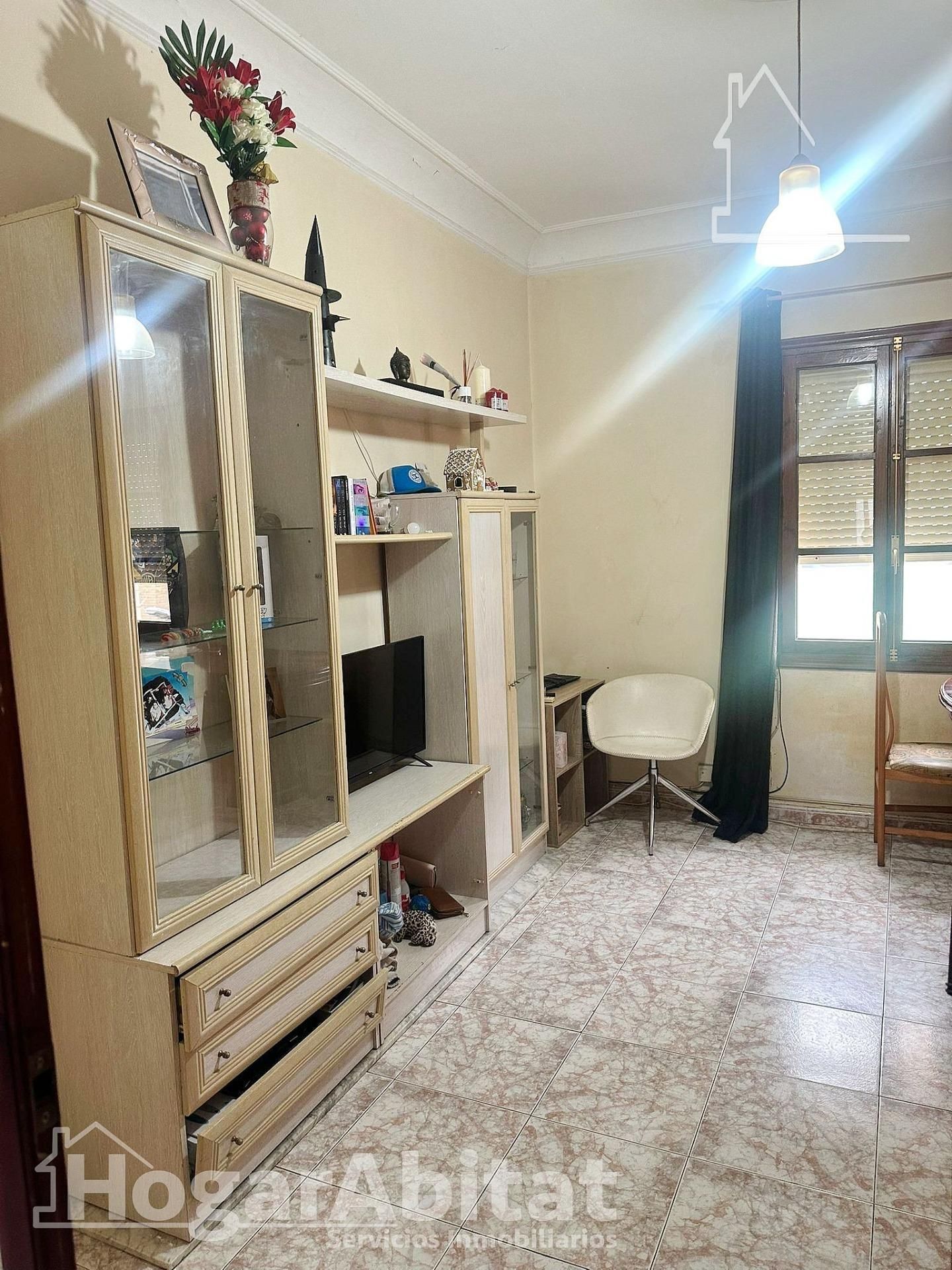 Sala de estar de Piso en venta en Sueca con Aire acondicionado