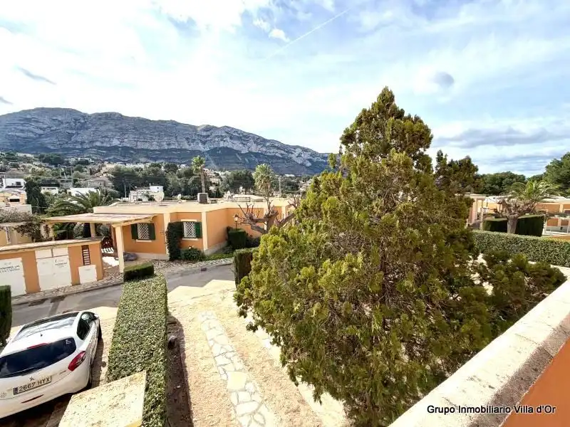 Exterior view of Detached homes for sale in Dénia  with Air Conditioner, Terrace and Community pool