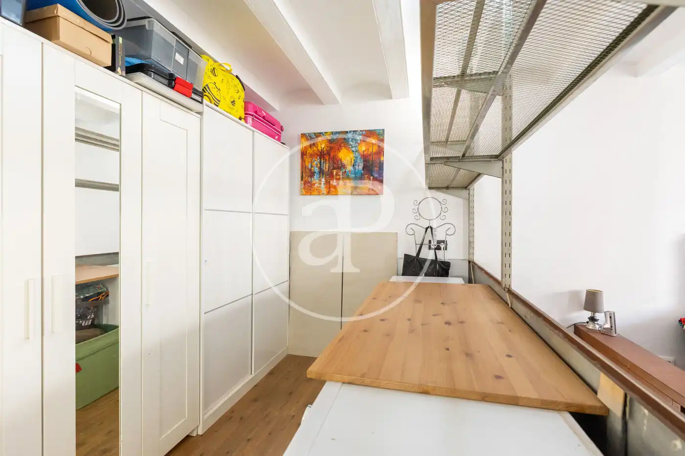 Küche von Loft zum Verkauf in Barcelona mit Klimaanlage, Heizung und Terrasse
