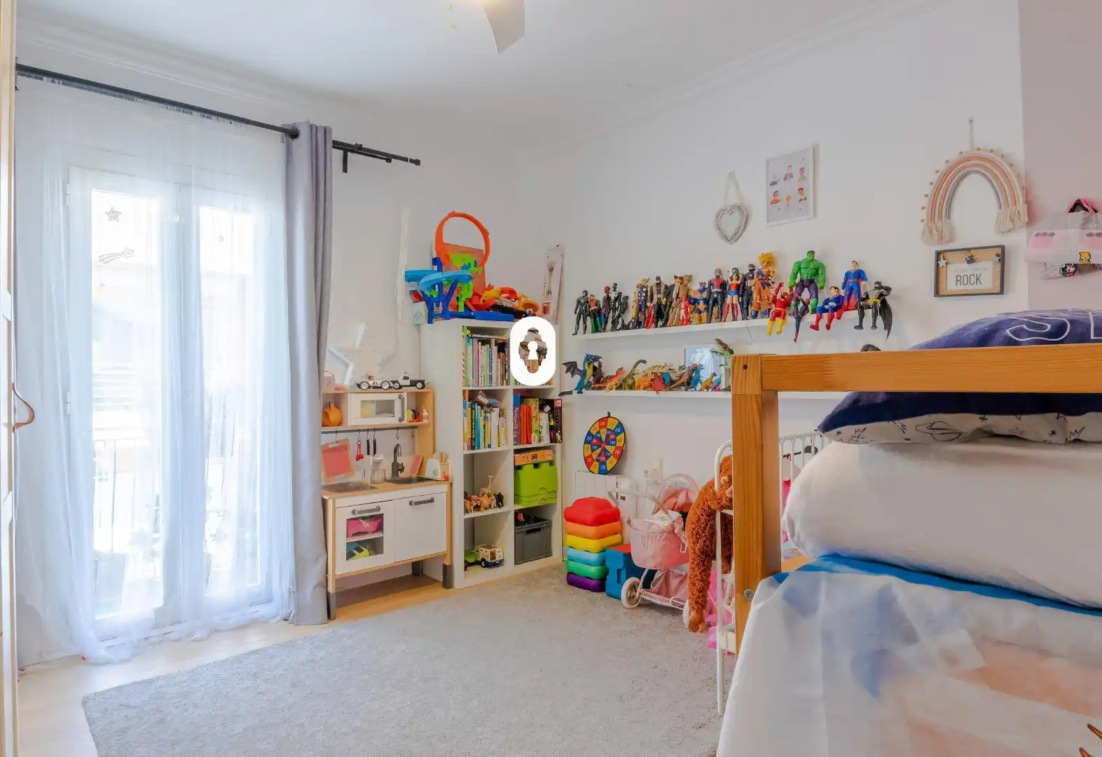 Bedroom of Flat for sale in Inca  with Air Conditioner, Parquet flooring and Terrace