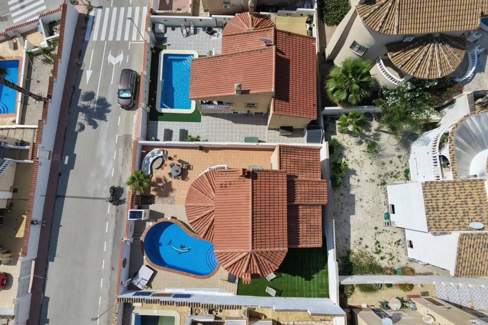 Vista exterior de Casa o chalet en venta en Rojales con Calefacción, Jardín privado y Terraza