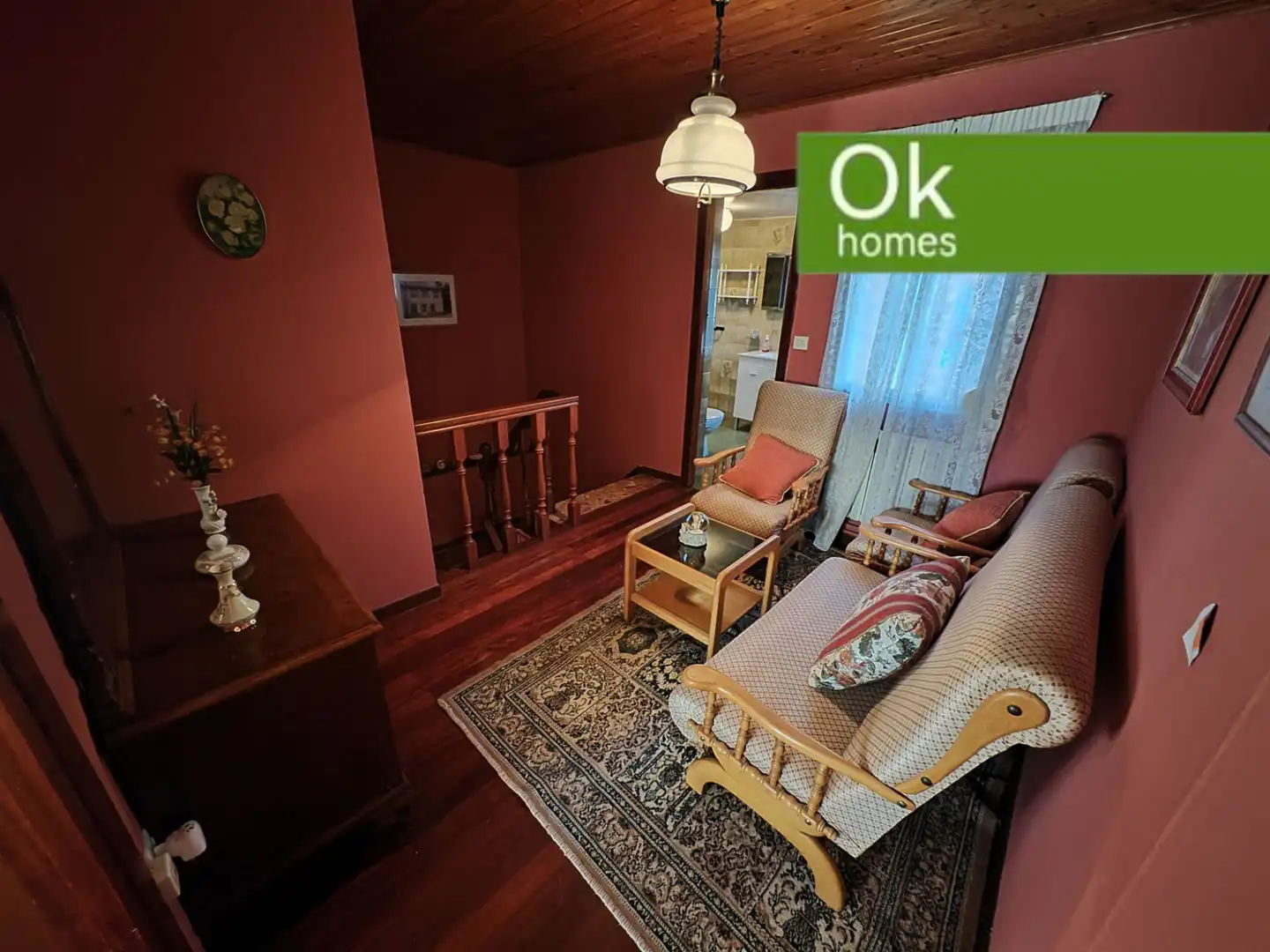 Habitación de Casa adosada en venta en Vilasantar con Calefacción, Jardín privado y Parquet