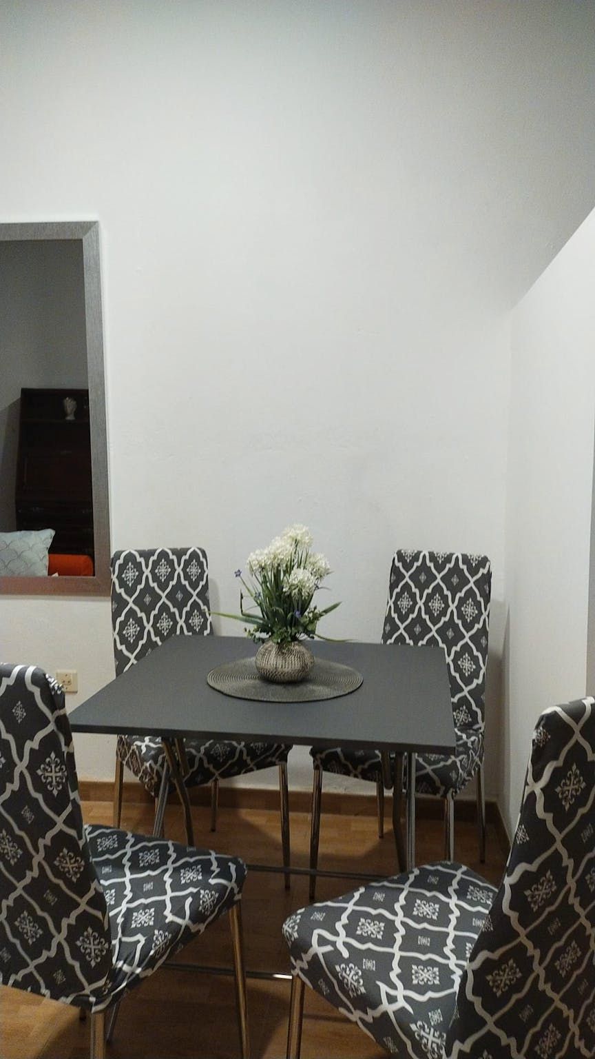 Dining room of Flat to rent in  Sevilla Capital  with Air Conditioner, Furnished and Washing machine