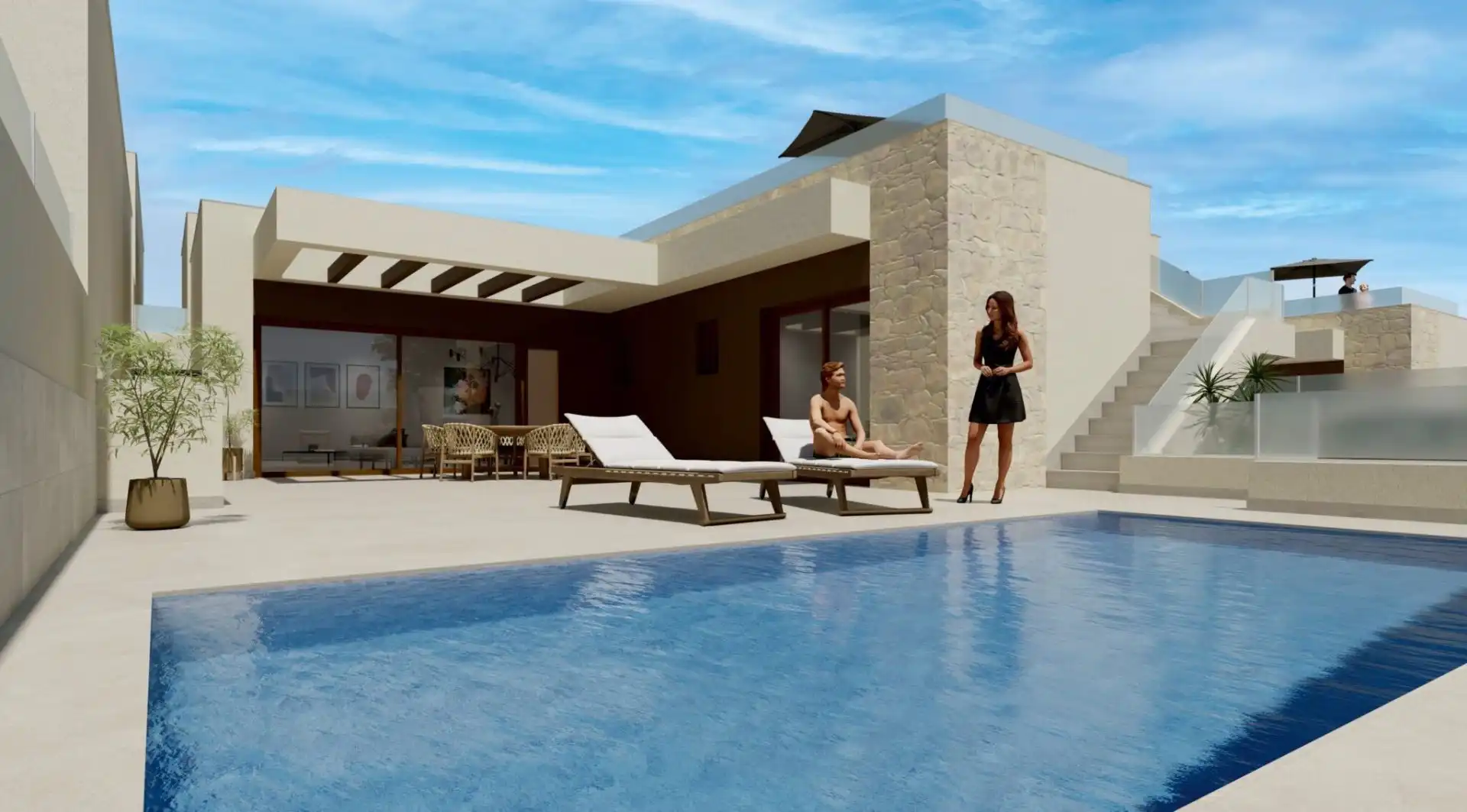Villa mit Pool zum Verkauf in Rojales, imagen 2