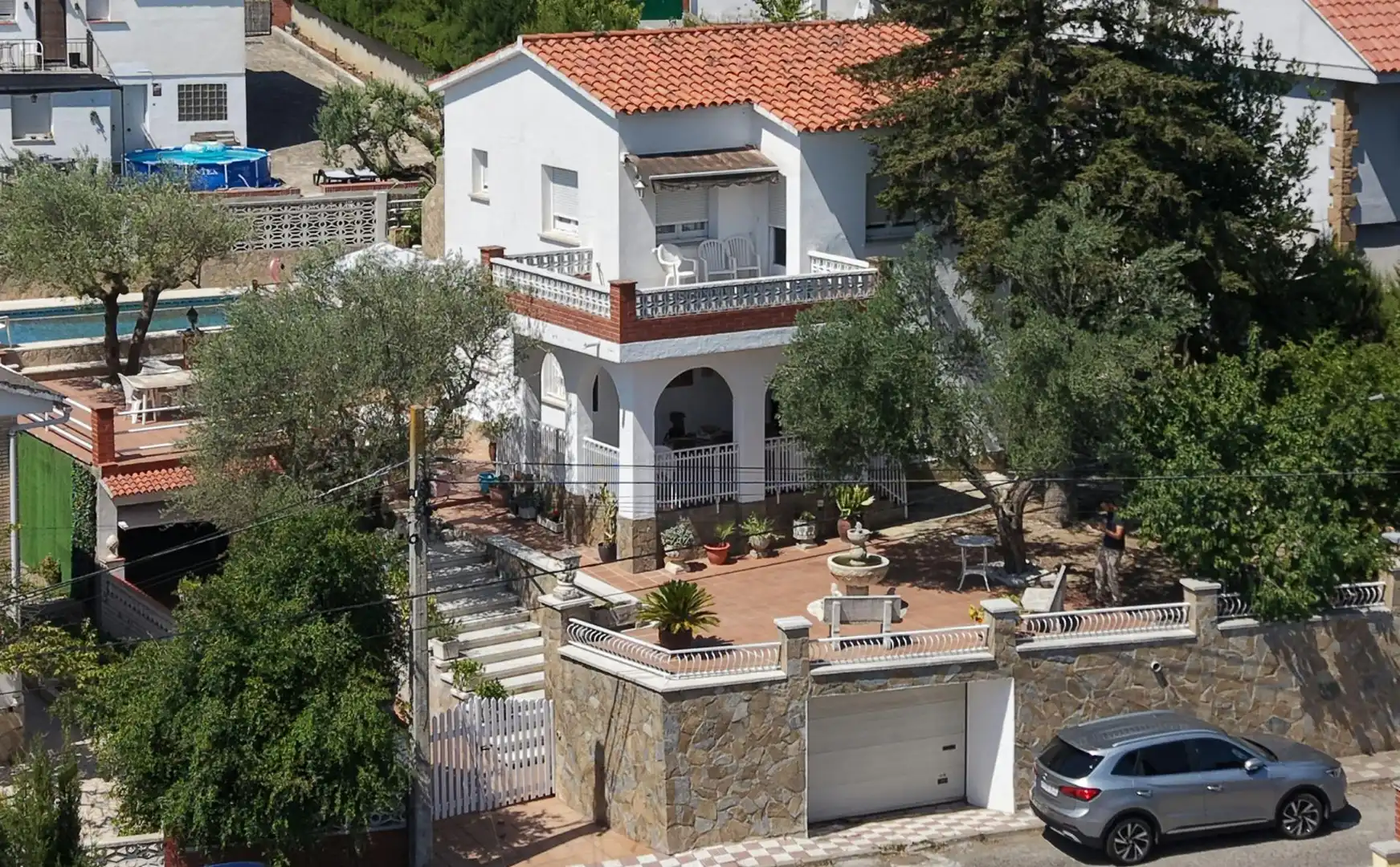 Vista exterior de Casa o chalet en venta en Esparreguera con Calefacción, Jardín privado y Terraza