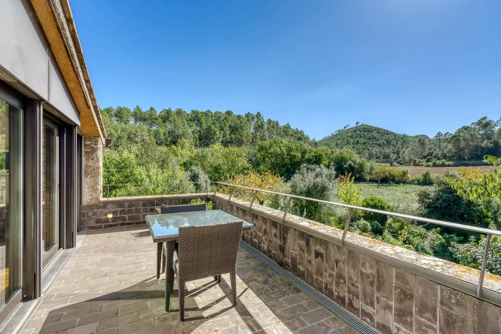 Terraza de Finca rústica en venta en Boadella i les Escaules con Calefacción, Jardín privado y Terraza