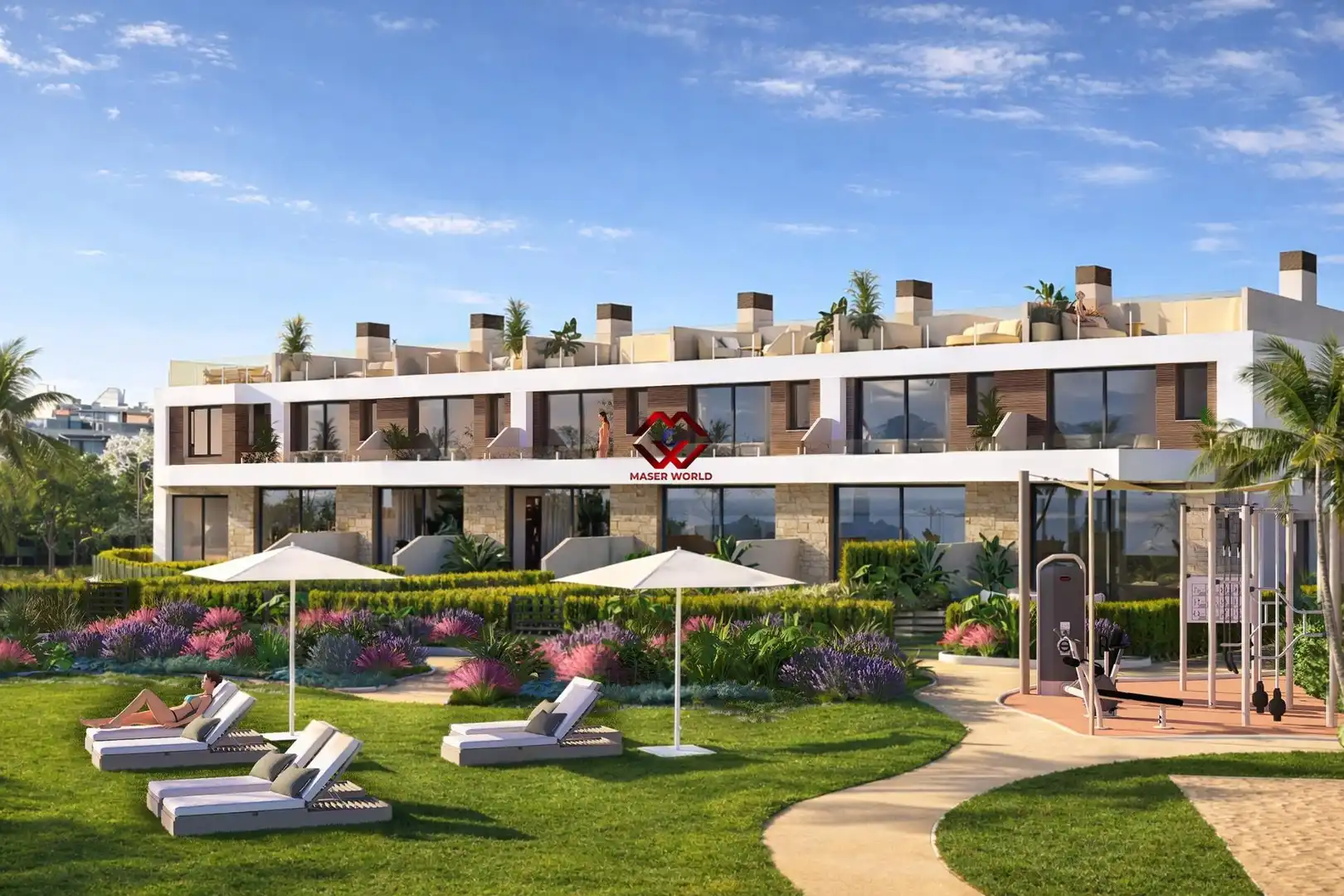 Reihenhaus mit Pool zum Verkauf in Pueblo Español - Coveta Fumá, imagen 6