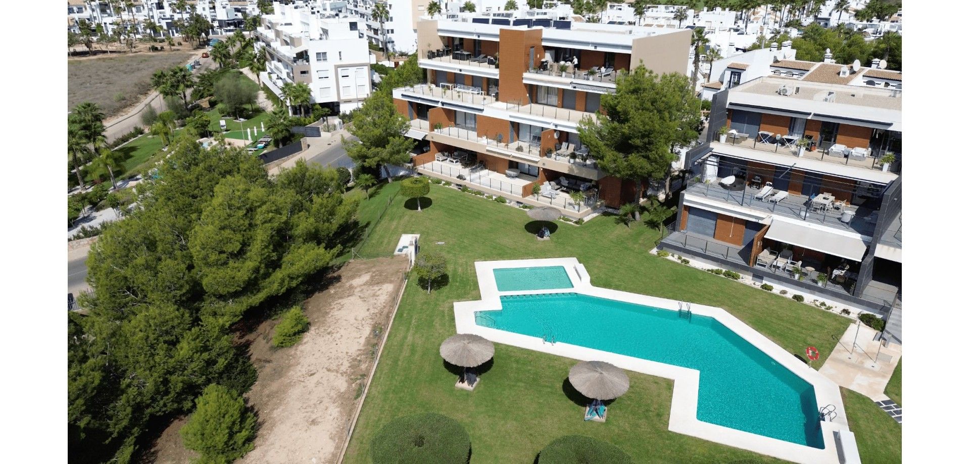 Piscina de Apartament en venda en Orihuela amb Aire condicionat, Terrassa i Piscina