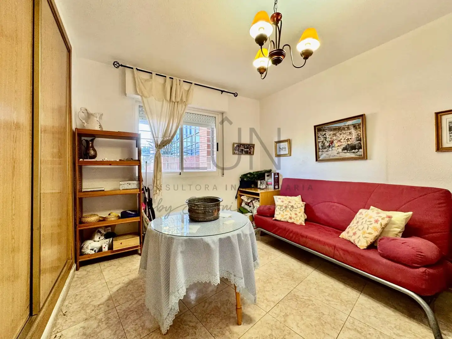 Sala de estar de Casa adosada en venta en Molina de Segura con Calefacción, Terraza y Trastero