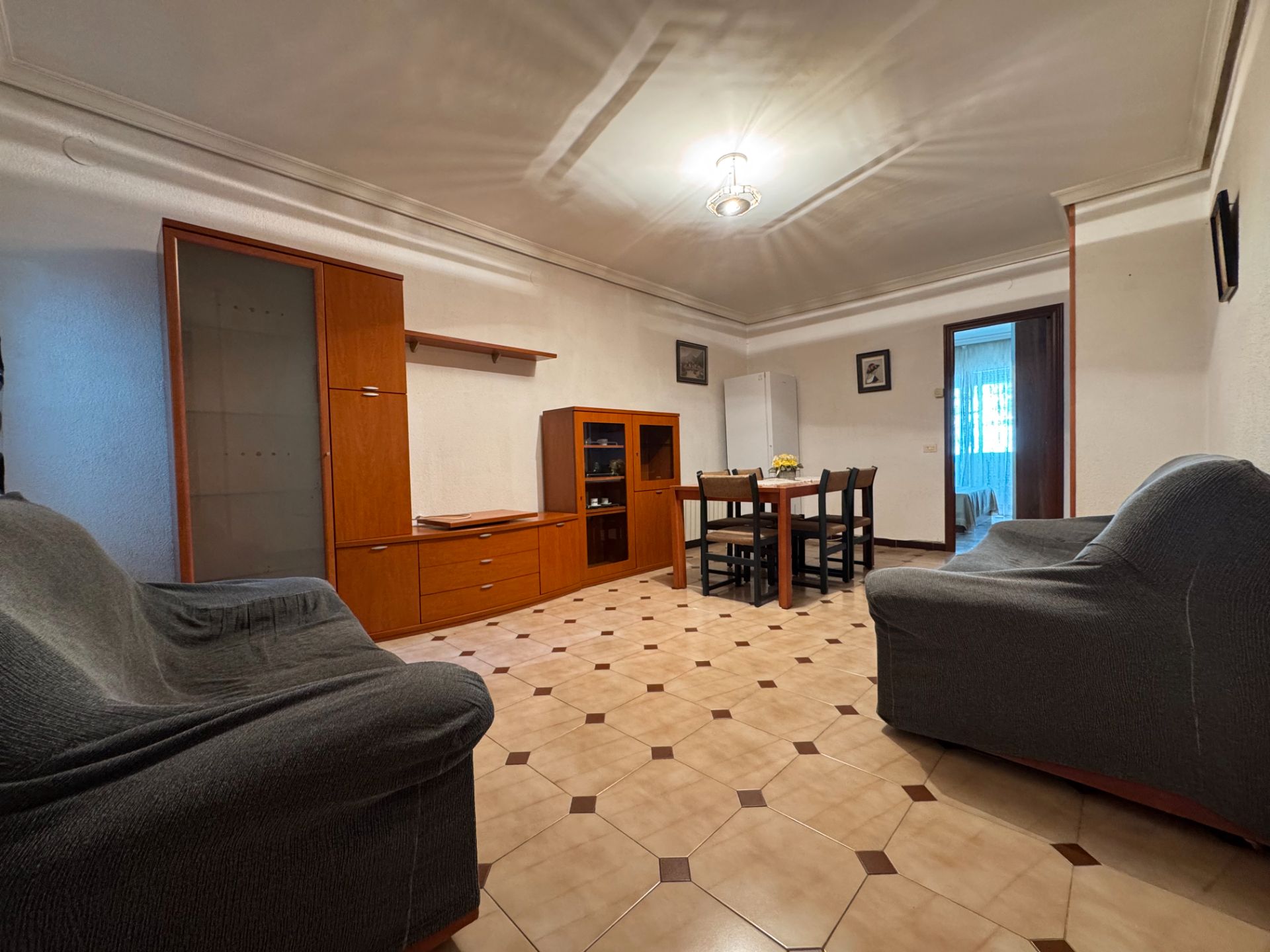 Living room of Single-family semi-detached for sale in San Rafael del Río  with Heating, Terrace and Storage room