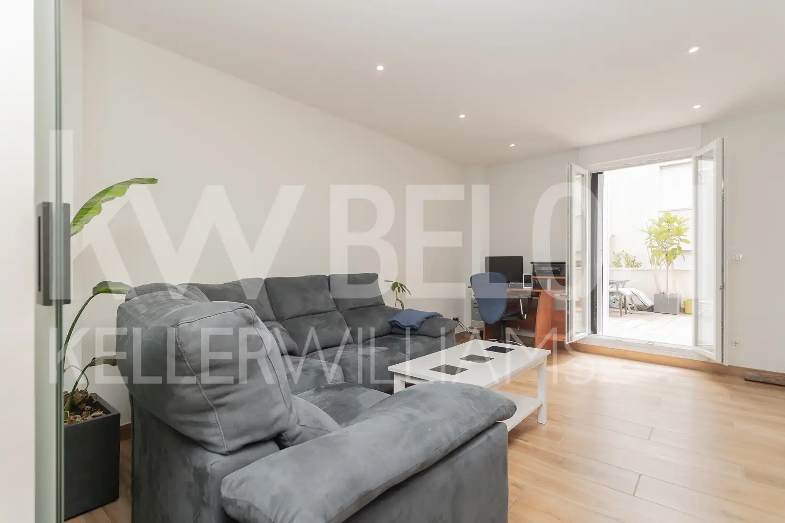 Sala de estar de Piso en venta en Villava / Atarrabia con Calefacción y Terraza