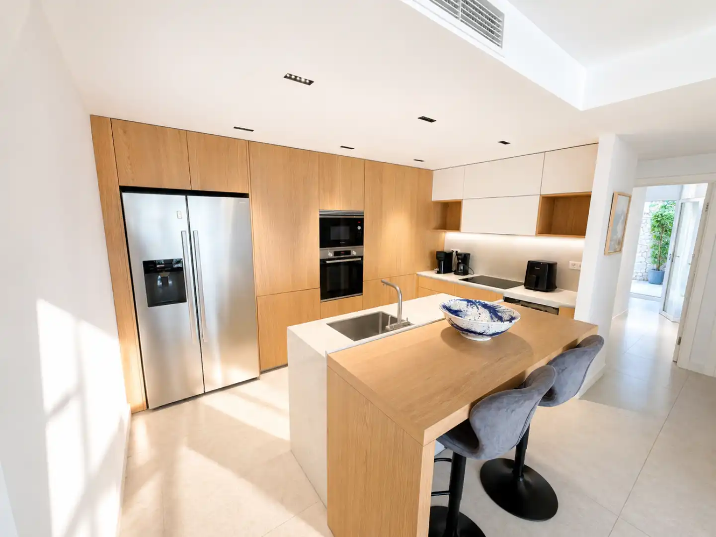 Küche von Wohnung zur Miete in Andratx mit Privatgarten, Terrasse und Schwimmbad