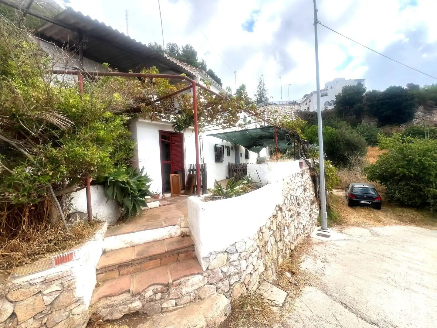 Vista exterior de Casa o xalet en venda en Mijas