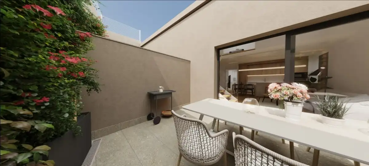 Terraza de Casa adosada en venta en Rubí con Calefacción y Terraza