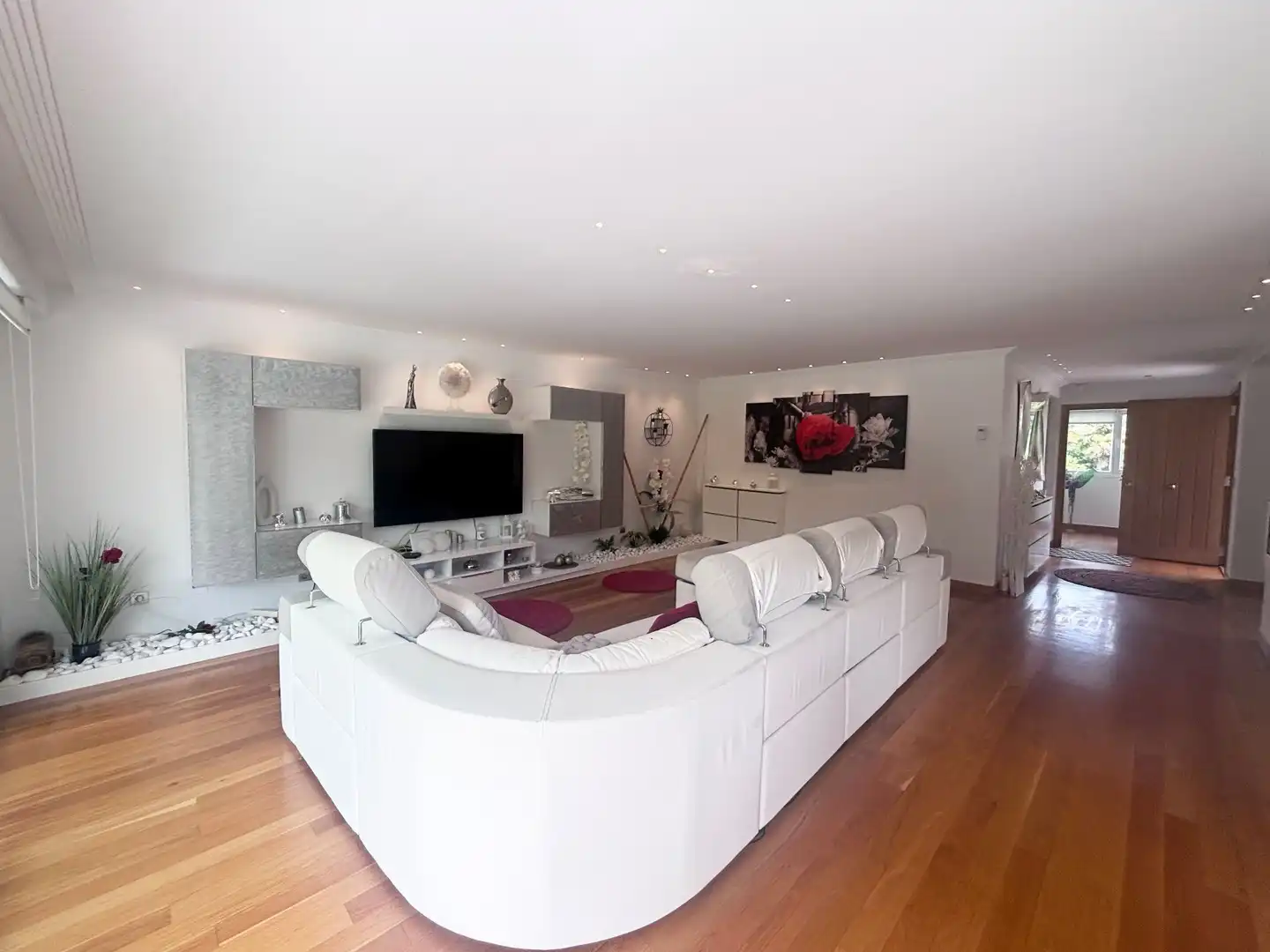 Sala de estar de Casa o chalet en venta en Hondarribia con Calefacción, Jardín privado y Terraza