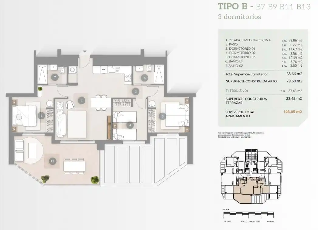 Apartamento con piscina en venta en Marisol Park - Ortembach - Los Almendros, imagen 18