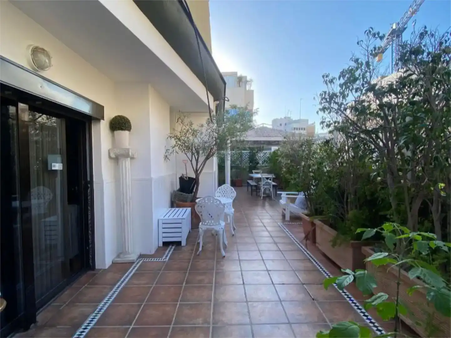 Terrasse von Wohnung zur Miete in Marbella Centro