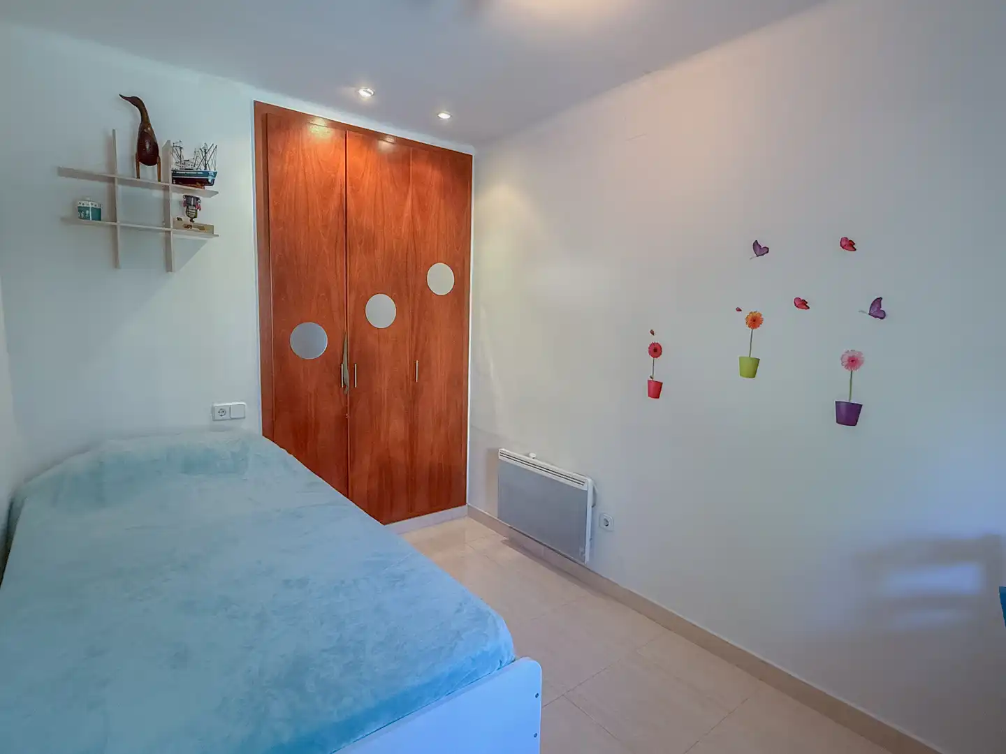 Schlafzimmer von Wohnung zum Verkauf in Palafrugell mit Heizung, Abstellraum und Ofen