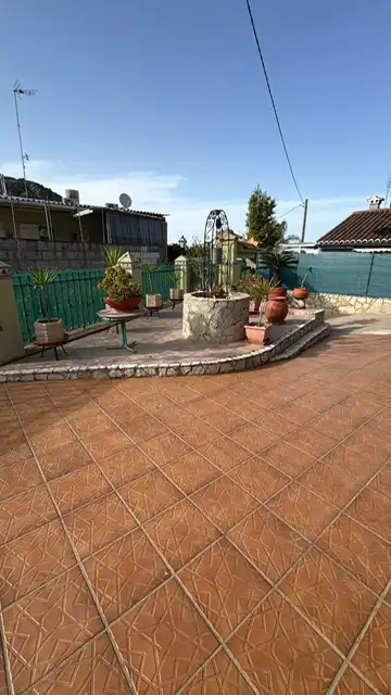Terraza de Casa o chalet en venta en Corbera con Aire acondicionado, Jardín privado y Piscina
