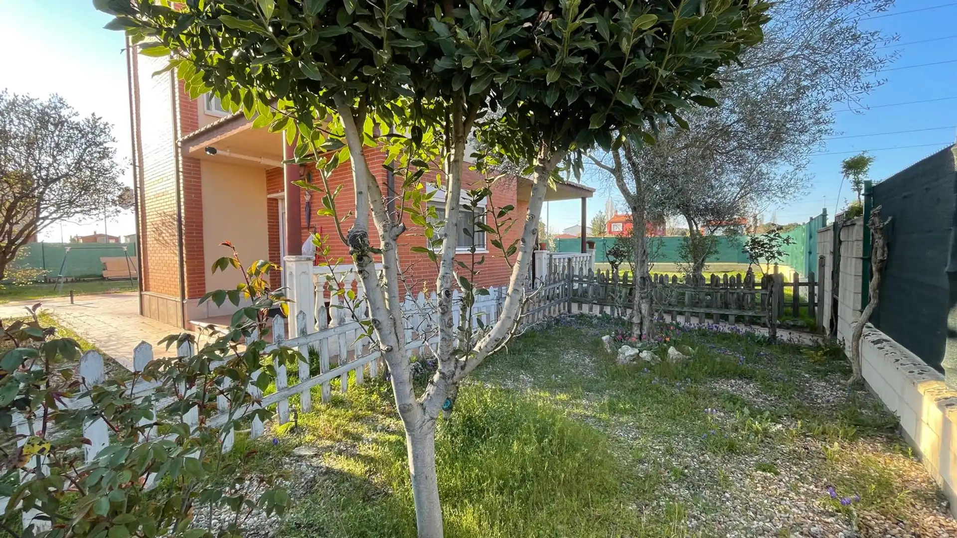 Garden of Houses for sale in Boecillo  with Heating, Private garden and Parquet flooring