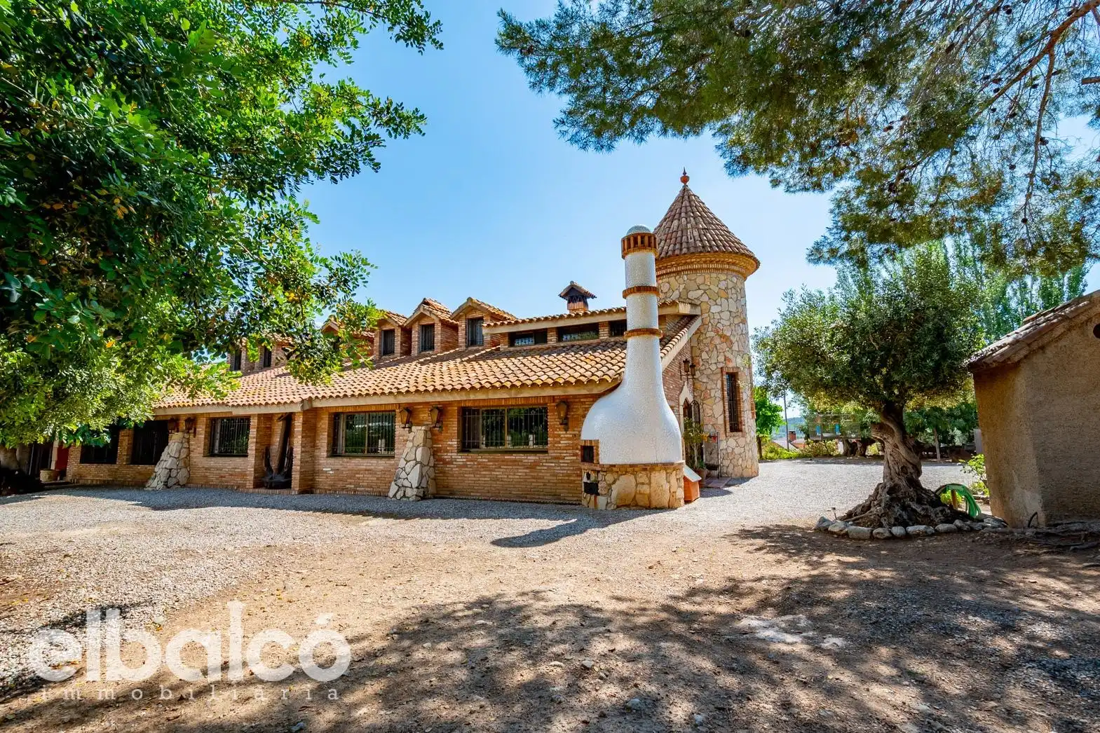 Vista exterior de Casa o chalet en venta en El Milà con Aire acondicionado, Jardín privado y Terraza