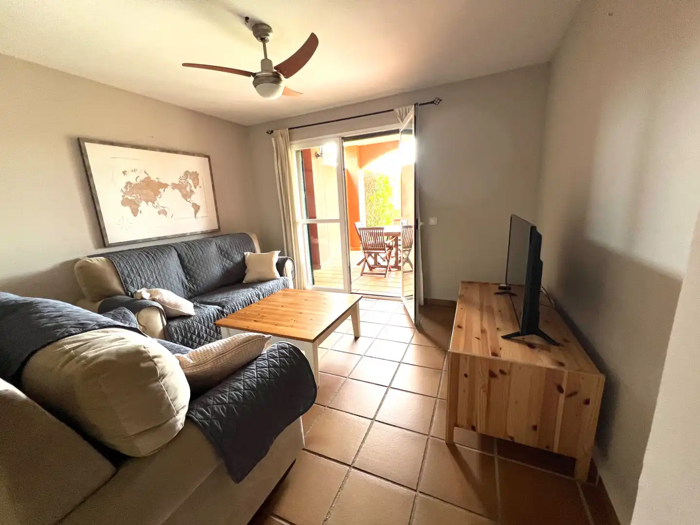 Living room of Flat for sale in Rota  with Heating, Private garden and Terrace