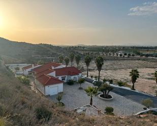 Vista exterior de Casa o xalet en venda en Benferri amb Jardí privat, Moblat i Alarma