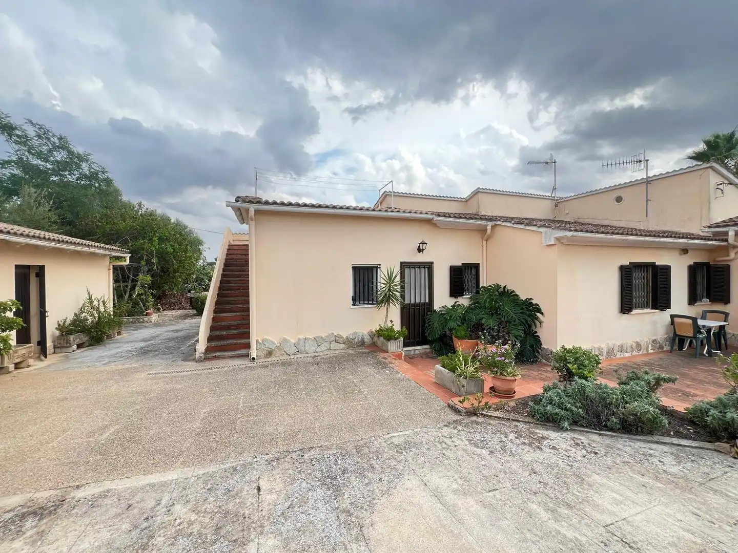 Vista exterior de Finca rústica en venta en Inca con Aire acondicionado y Jardín privado