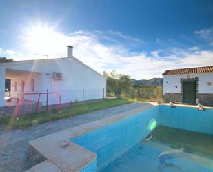 Swimming pool of House or chalet for sale in Comares  with Air Conditioner, Terrace and Swimming Pool