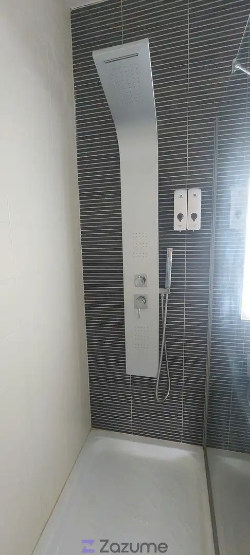 Bany de Loft de lloguer en Madrid amb Aire condicionat, Calefacció i Jardí privat