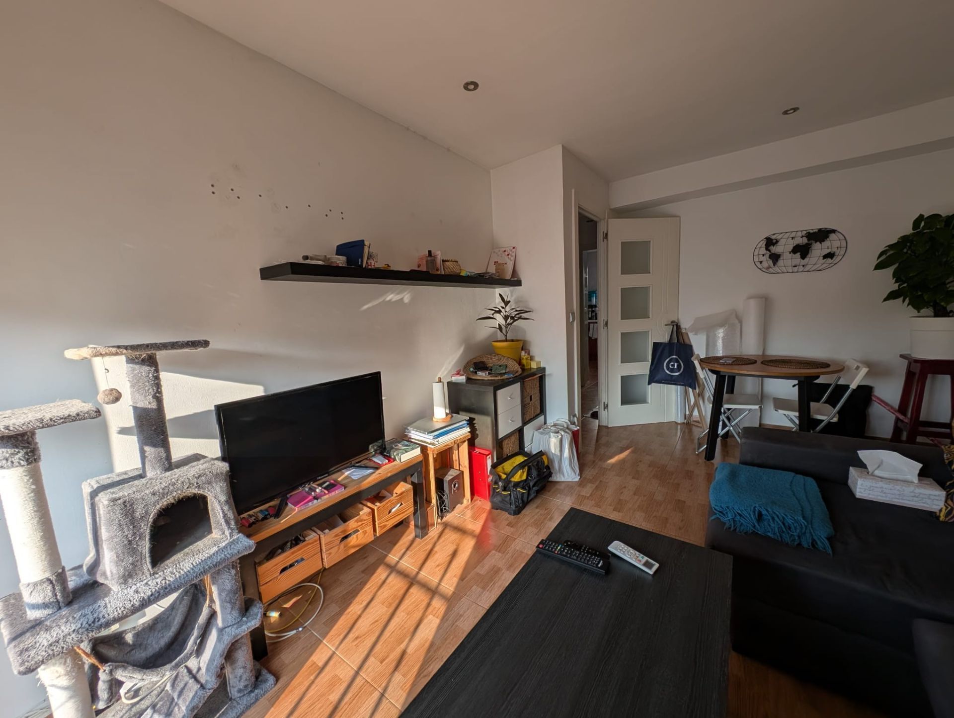 Living room of Flat for sale in  Zaragoza Capital  with Air Conditioner and Heating