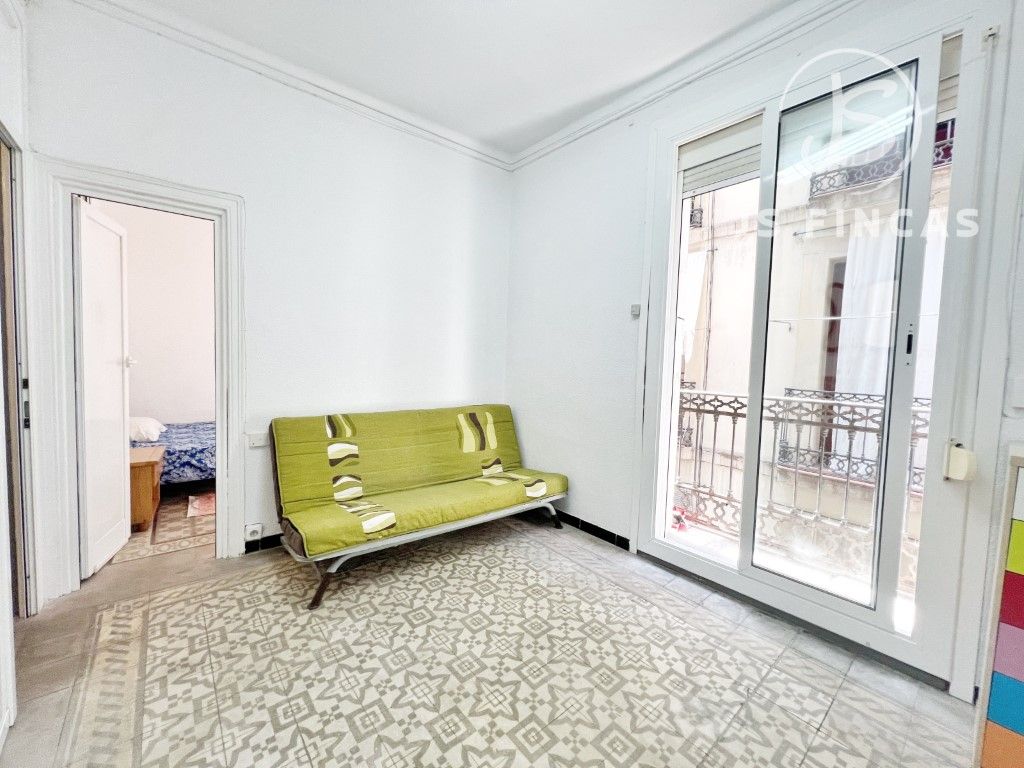 Bedroom of Flat to rent in  Barcelona Capital  with Furnished and Balcony