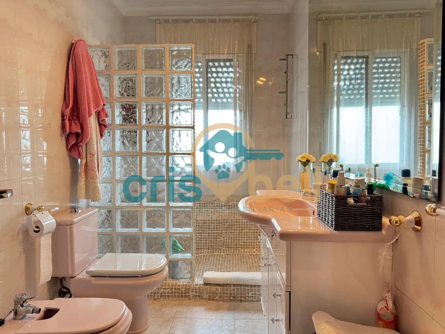 Baño de Casa o chalet en venta en Lorca con Aire acondicionado, Jardín privado y Terraza