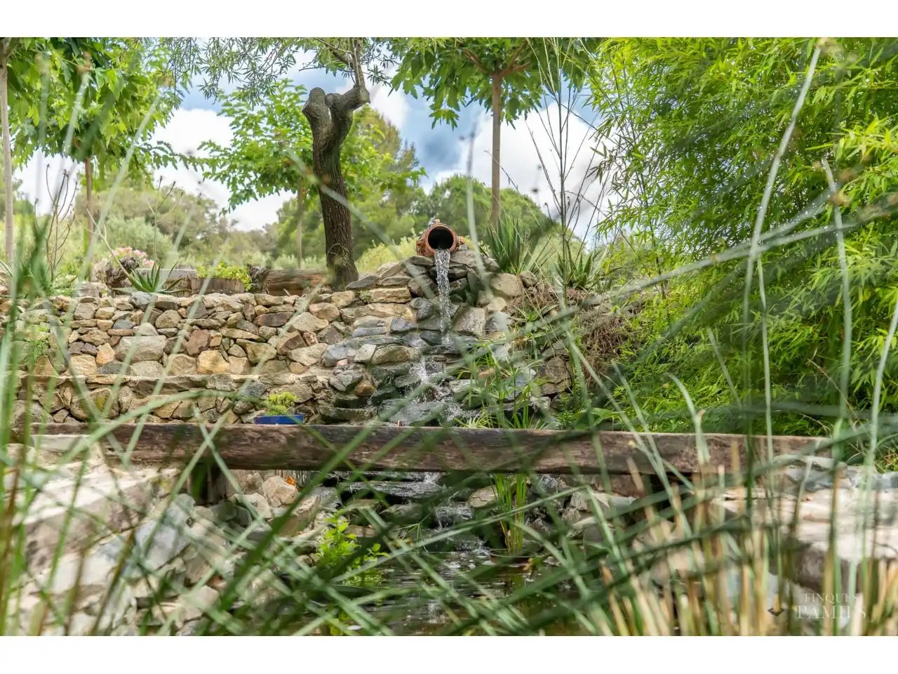 Jardí de Finca rústica en venda en Riudecols amb Calefacció, Jardí privat i Piscina