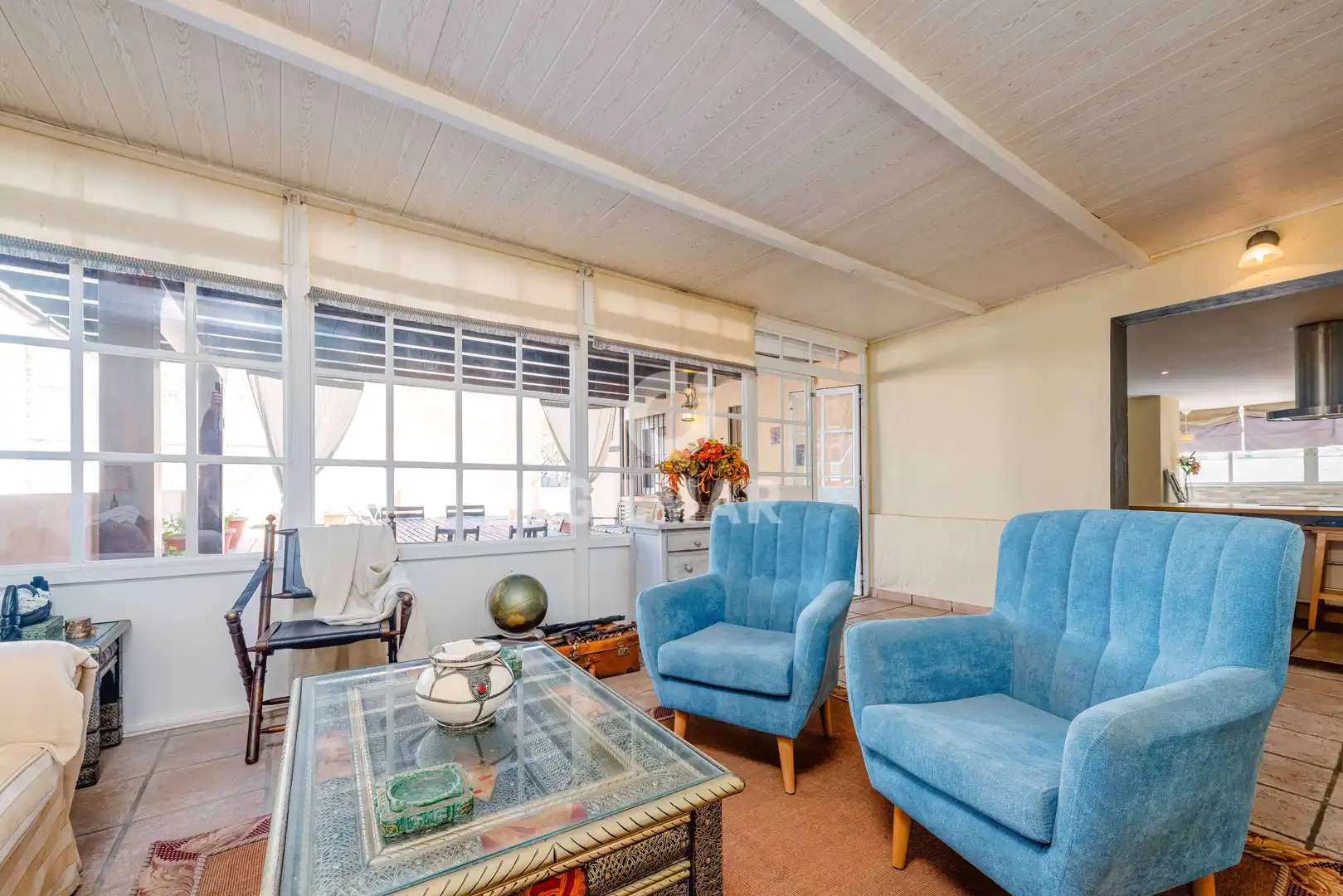 Living room of Flat for sale in Fuengirola  with Heating, Furnished and Balcony