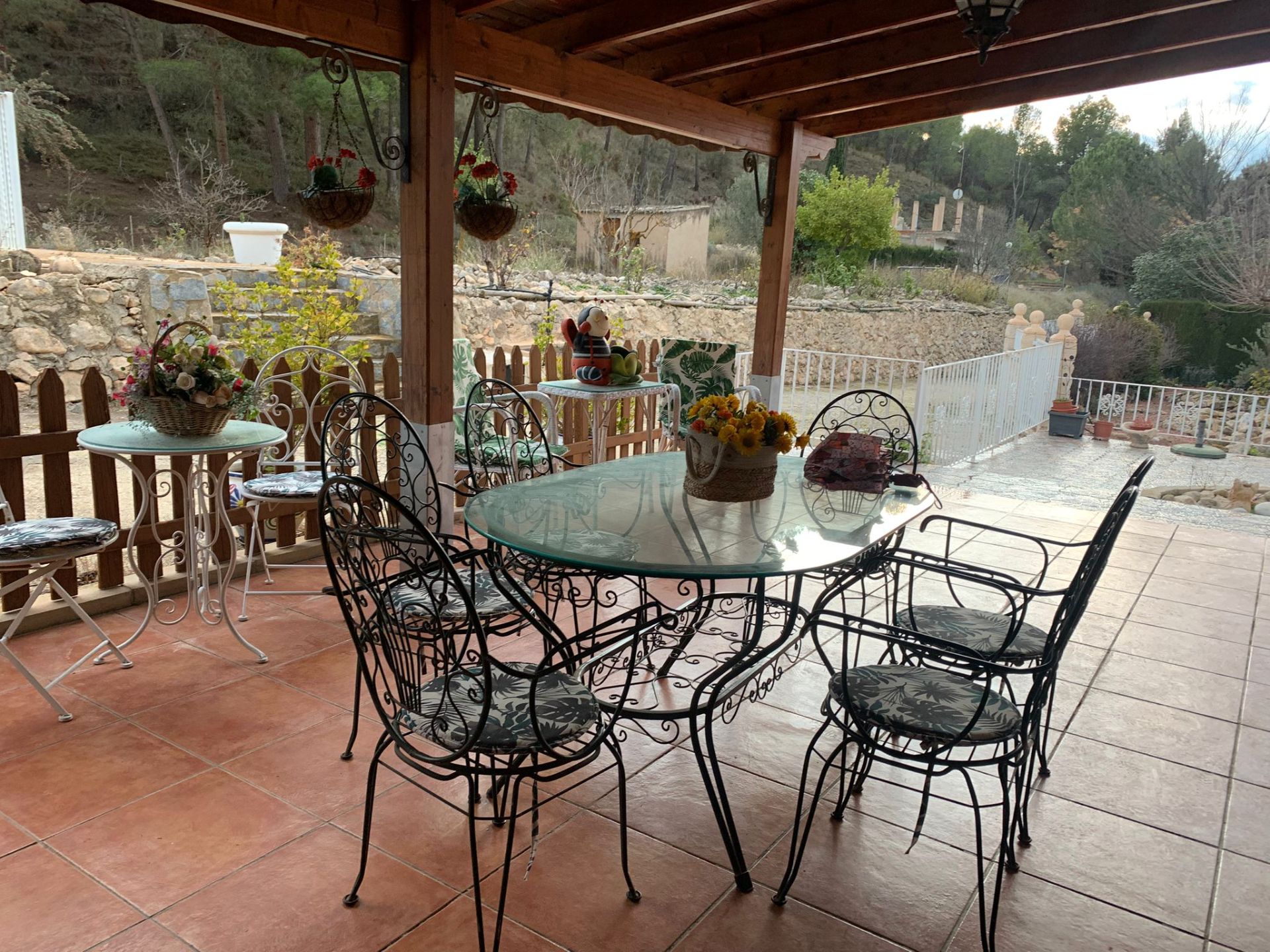 Terrassa de Casa o xalet en venda en Petrer amb Calefacció, Jardí privat i Terrassa