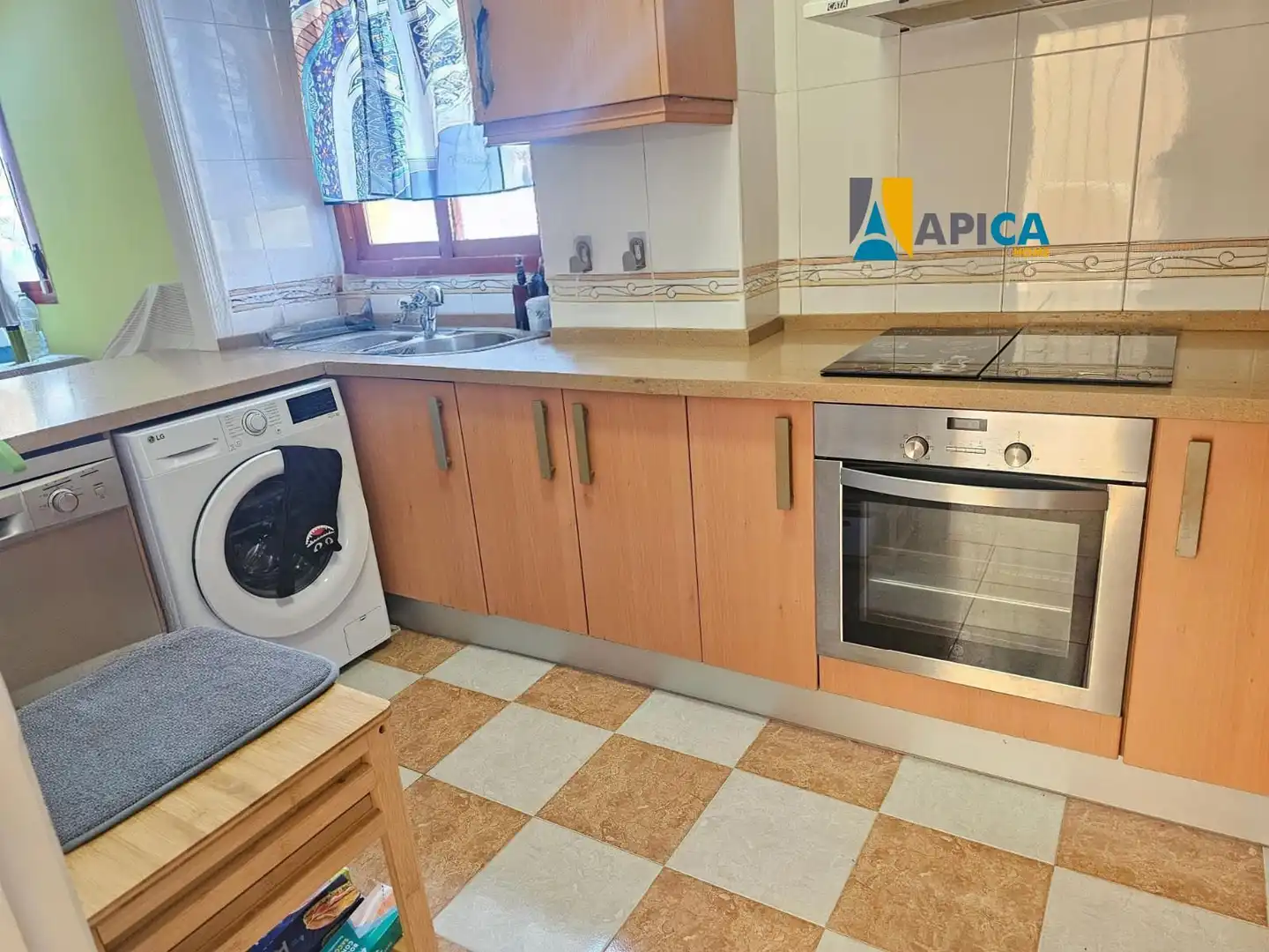 Kitchen of Flat for sale in Manilva  with Air Conditioner, Swimming Pool and Furnished