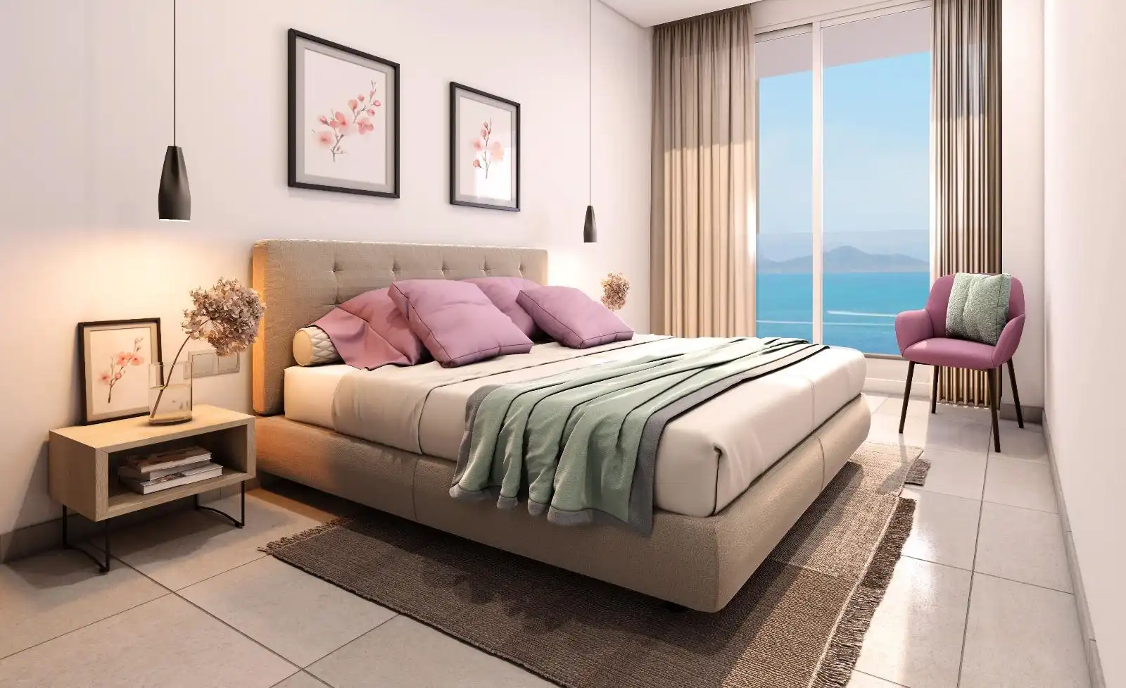 Dormitori de Apartament en venda en Murcia amb Terrassa