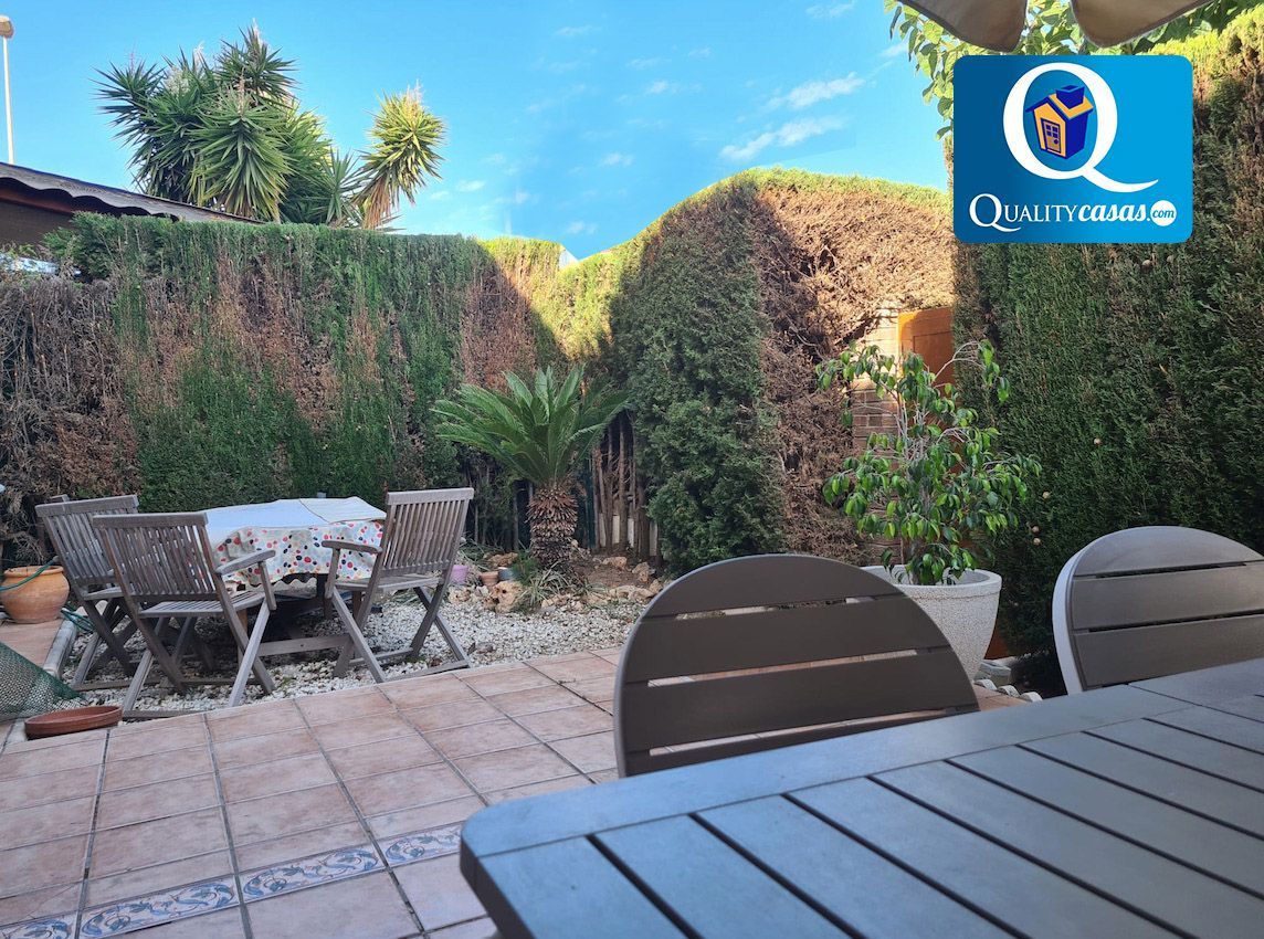 Garden of Single-family semi-detached for sale in Alicante / Alacant  with Air Conditioner and Terrace