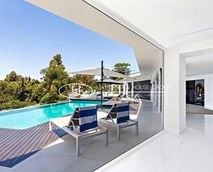 Terrace of House or chalet for sale in Marbella  with Air Conditioner, Private garden and Terrace
