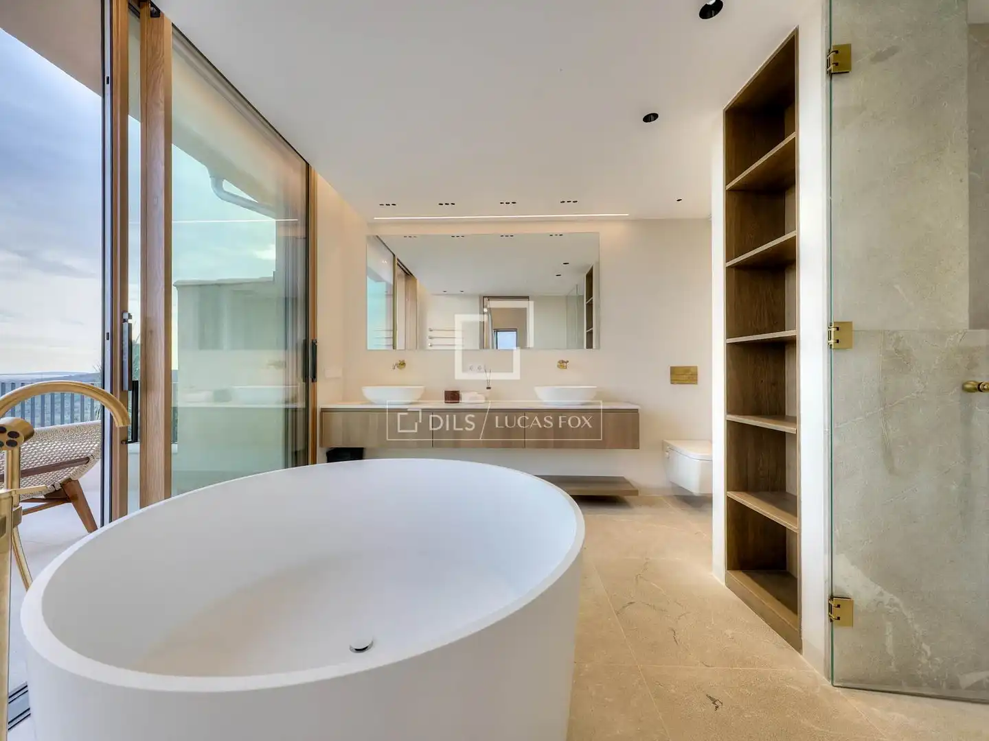 Badezimmer von Country house zum Verkauf in  Palma de Mallorca mit Klimaanlage, Heizung und Privatgarten