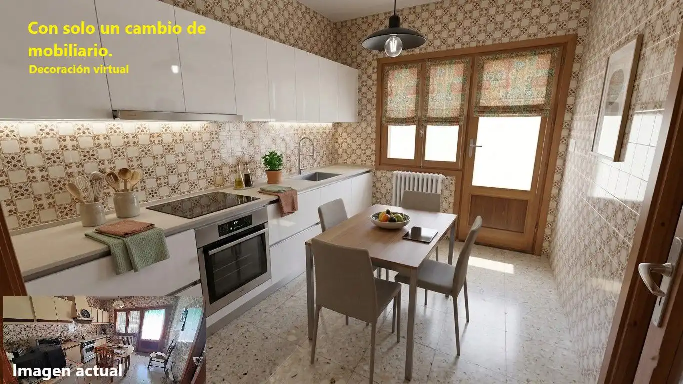 Cocina de Casa o chalet en venta en La Roda con Calefacción, Terraza y Trastero