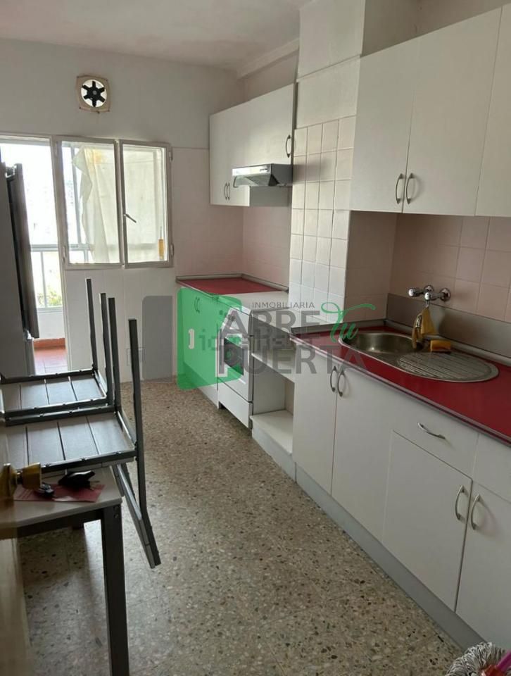 Kitchen of Flat for sale in Ourense Capital   with Furnished and Balcony